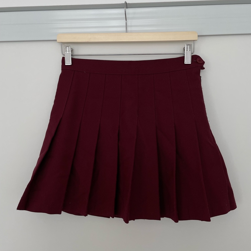 American Apparel Pleated Tennis Skirt